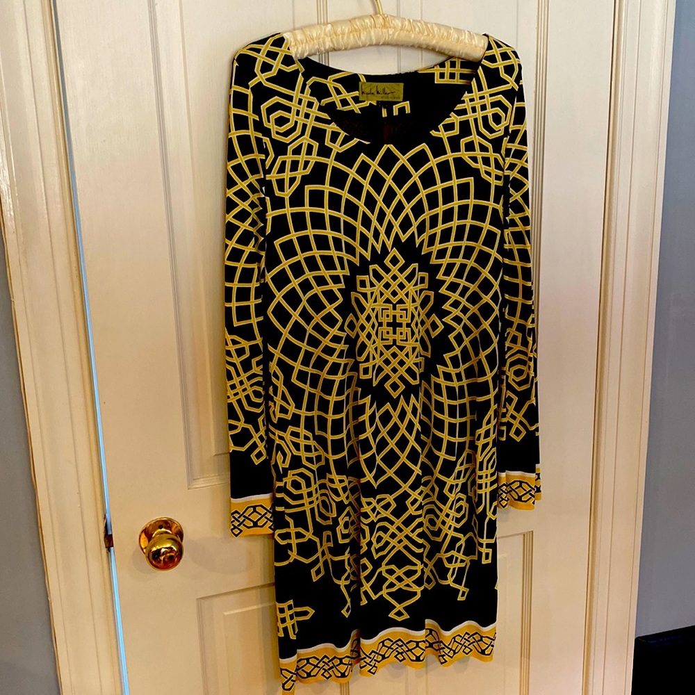 NICOLE MILLER DRESSY GEOMETRIC SHIFT